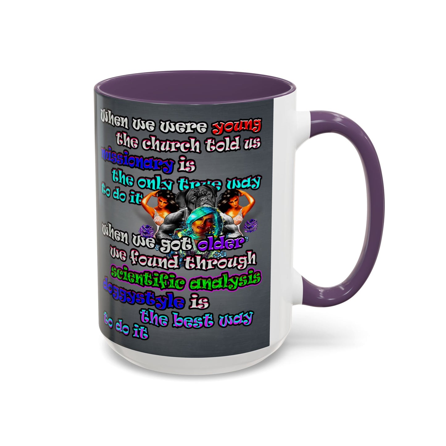 doggystyle - Accent Mug (grey-light grey)
