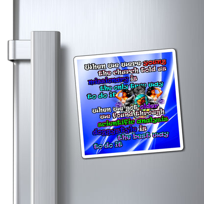 doggystyle - Magnets - (blue-white wave)