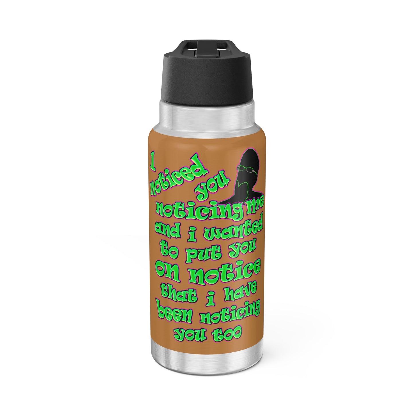 noticed you noticing - Gator Tumbler, 32oz (light brown)