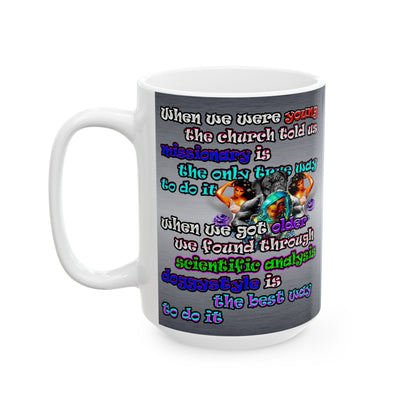 doggystyle - White Mug (brushed nickel)