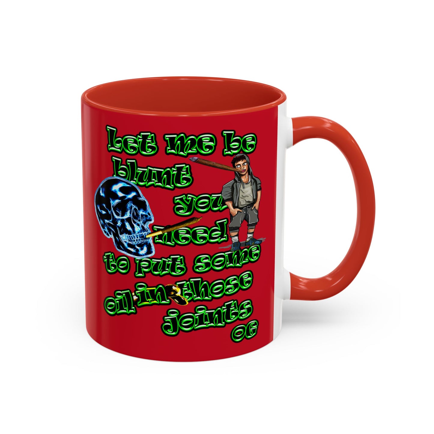 og - Accent Mug (dark red)