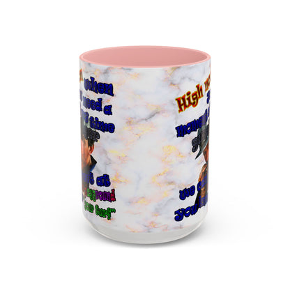 high noon - Accent Mug (white marble)