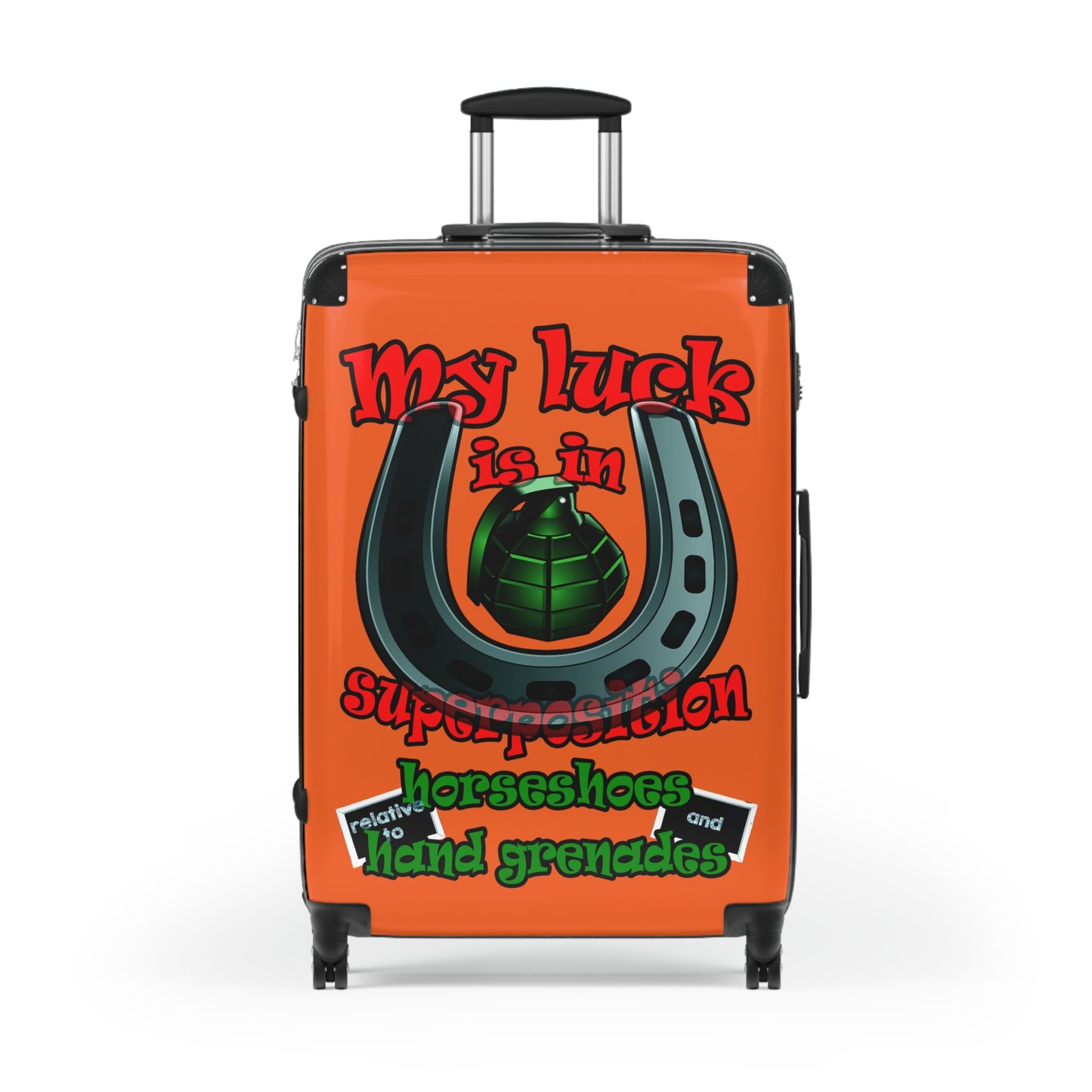 my luck - Suitcase (orange)