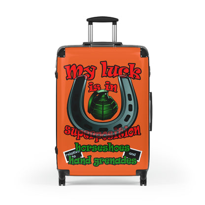 my luck - Suitcase (orange)