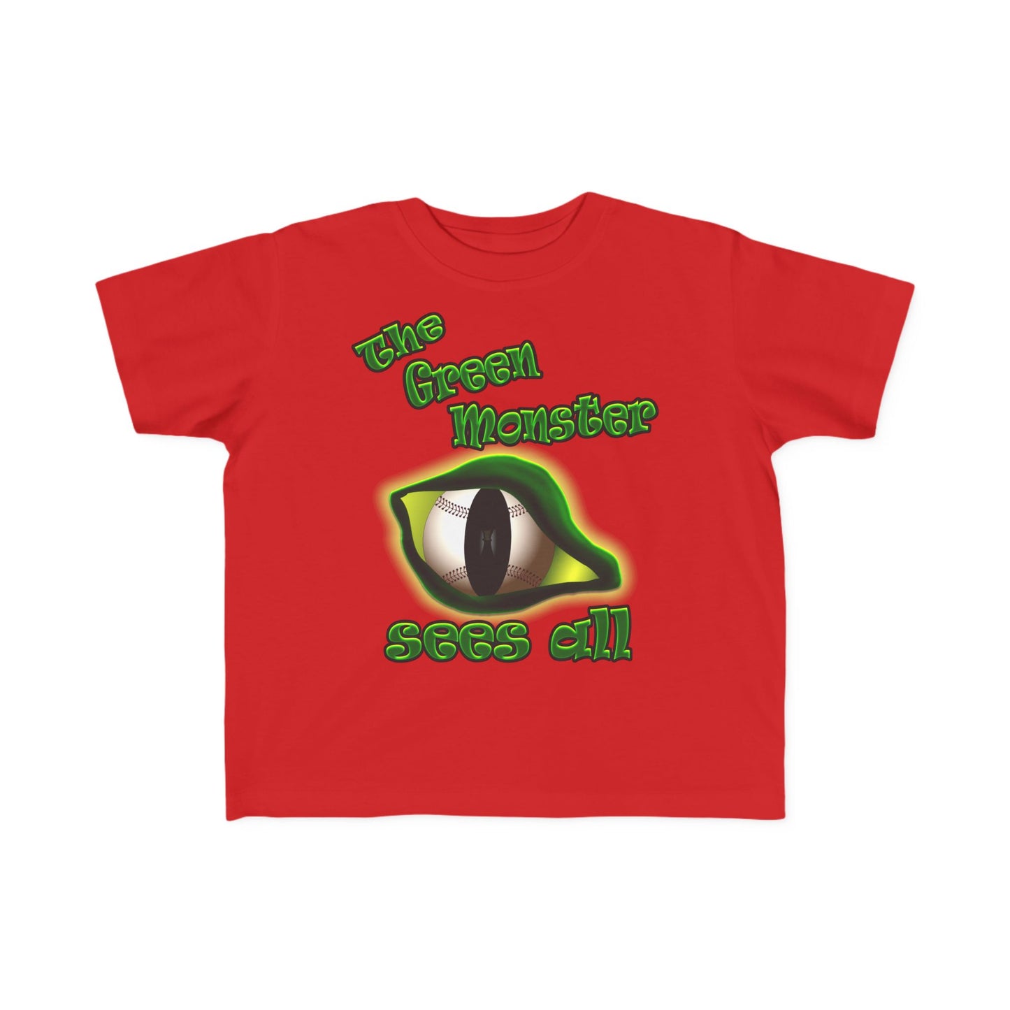 green monster - Toddler's Fine Jersey Tee