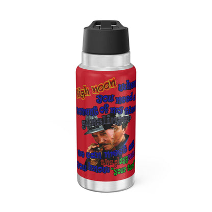 high noon - Gator Tumbler, 32oz (dark red)