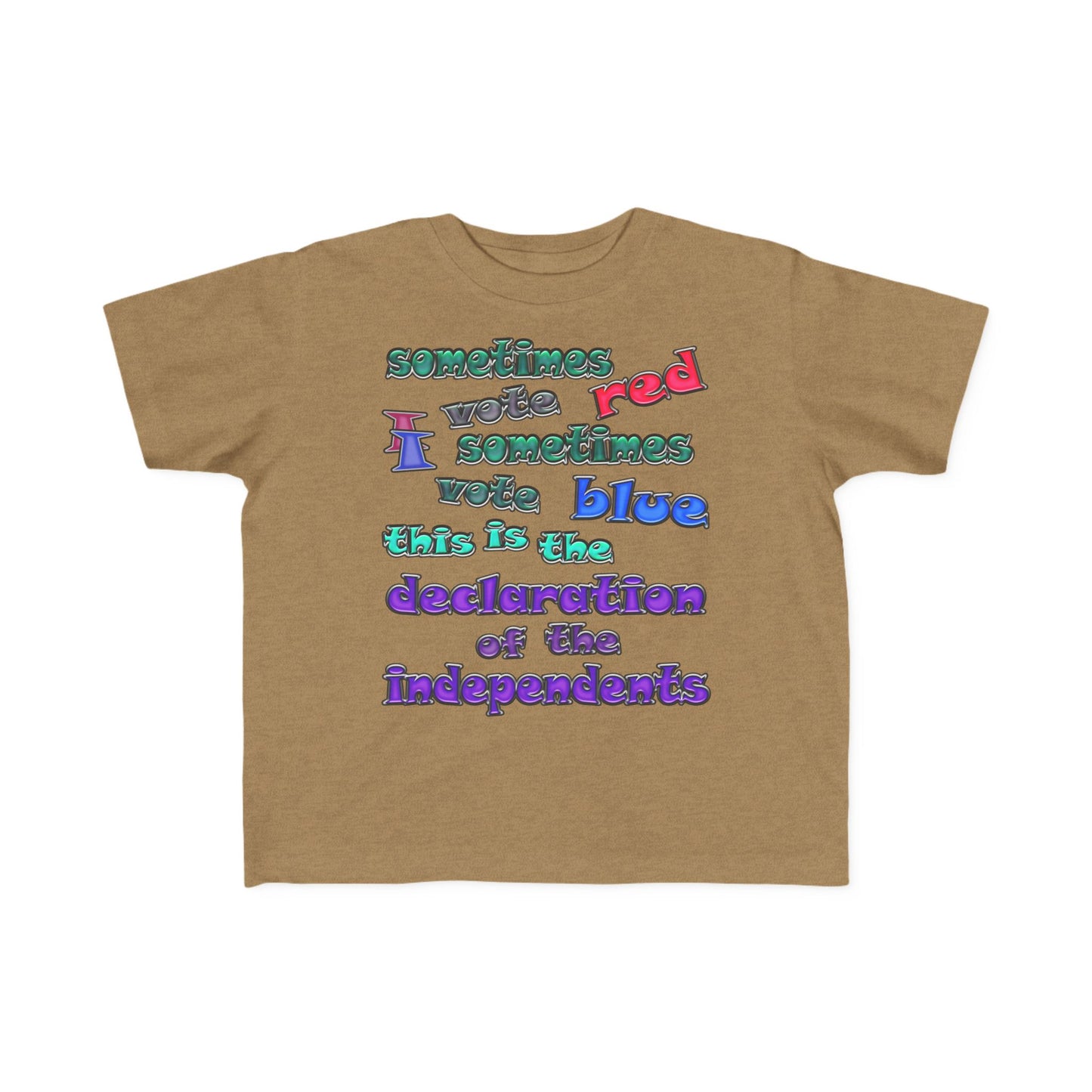 irrelevant - Toddler's Fine Jersey Tee
