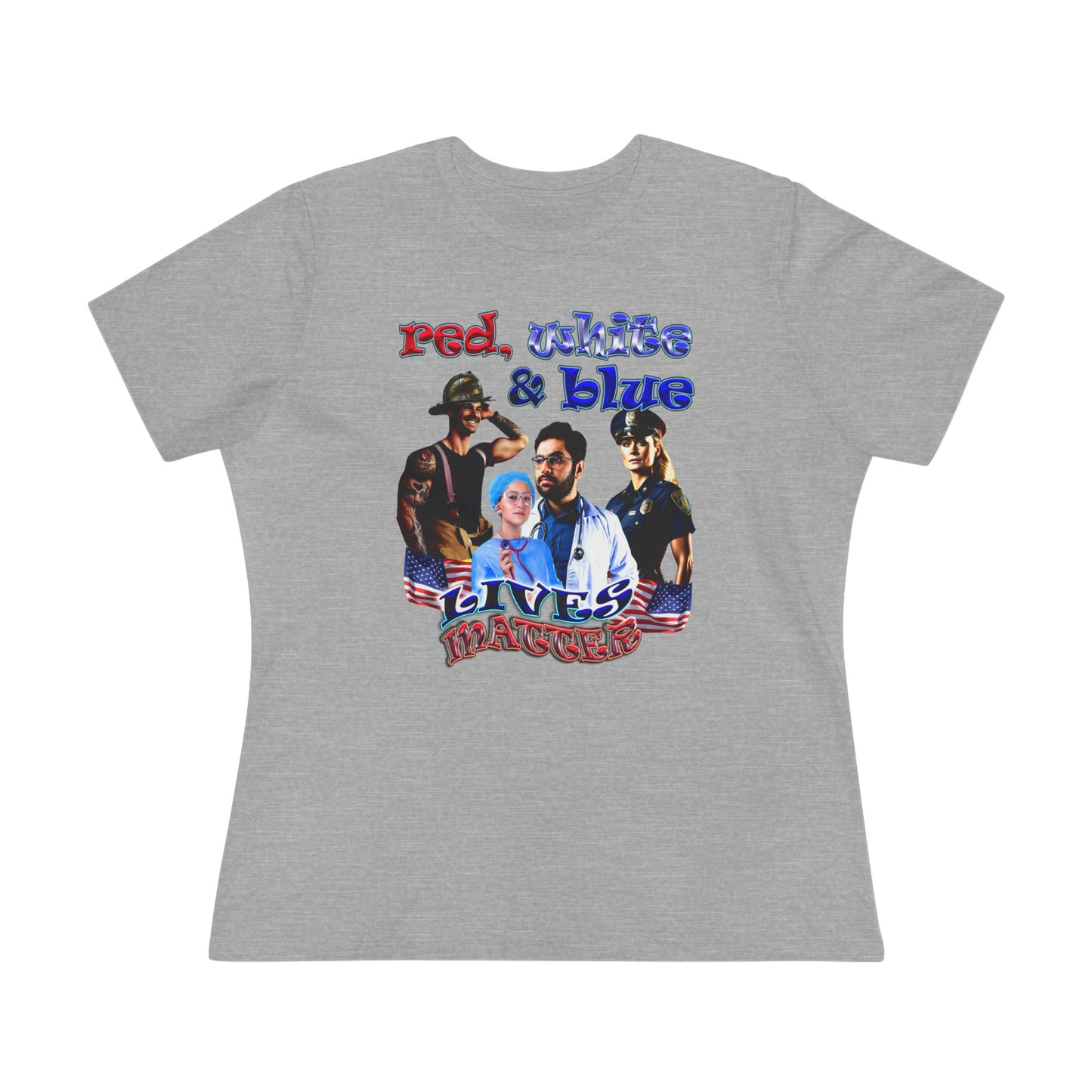 rw&b lives matter - Women's Premium Tee