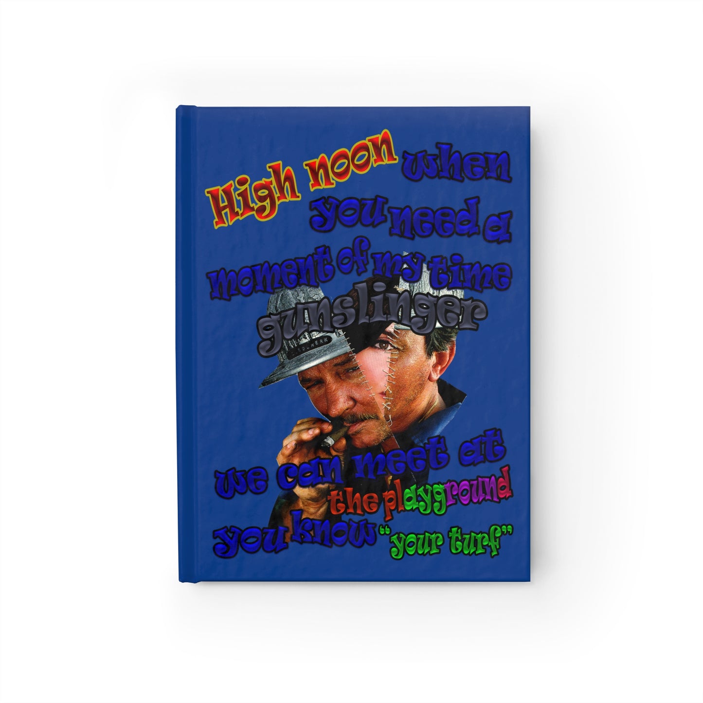 high noon - journal-lined (dark blue)