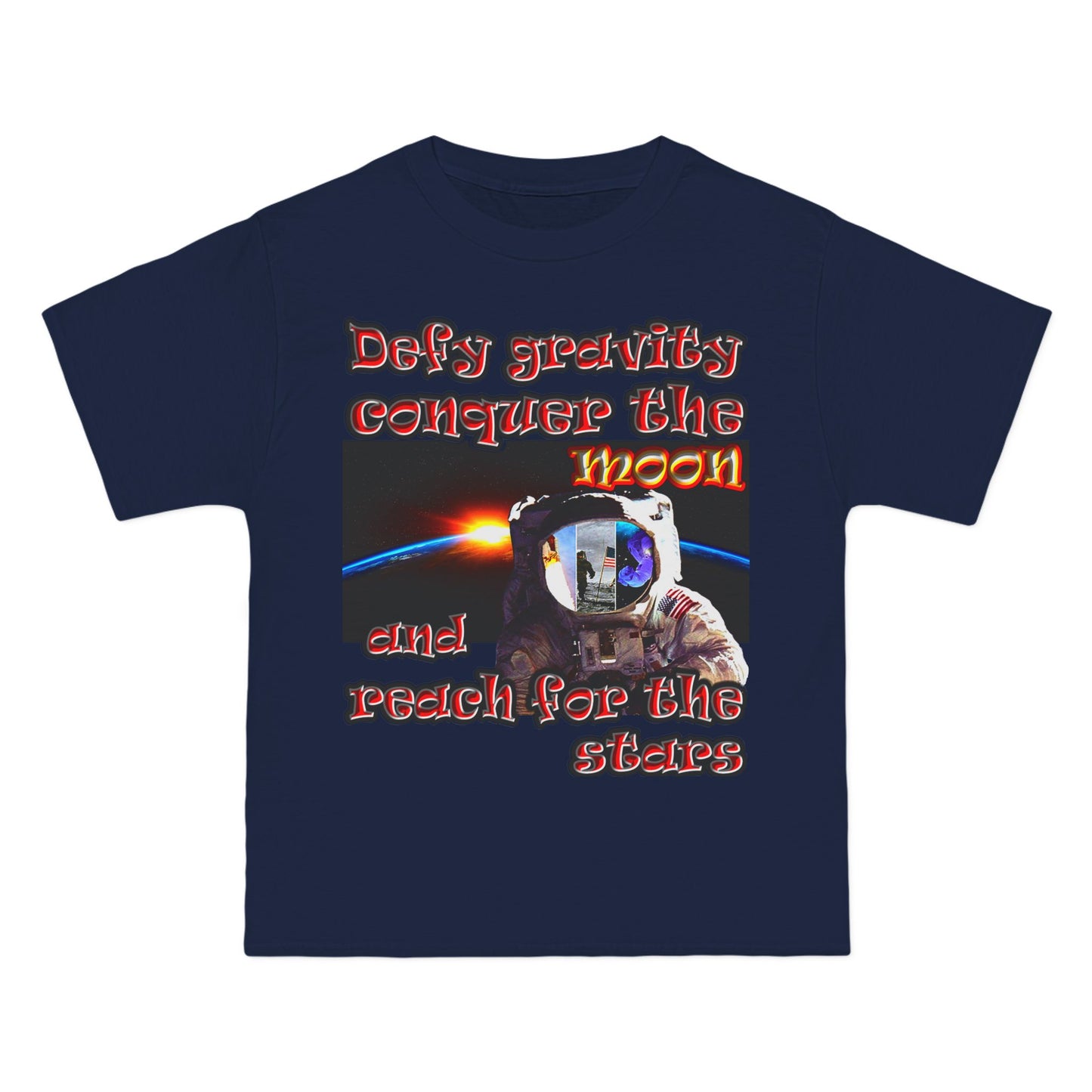 defy conquer reach - Beefy-T®  Short-Sleeve T-Shirt