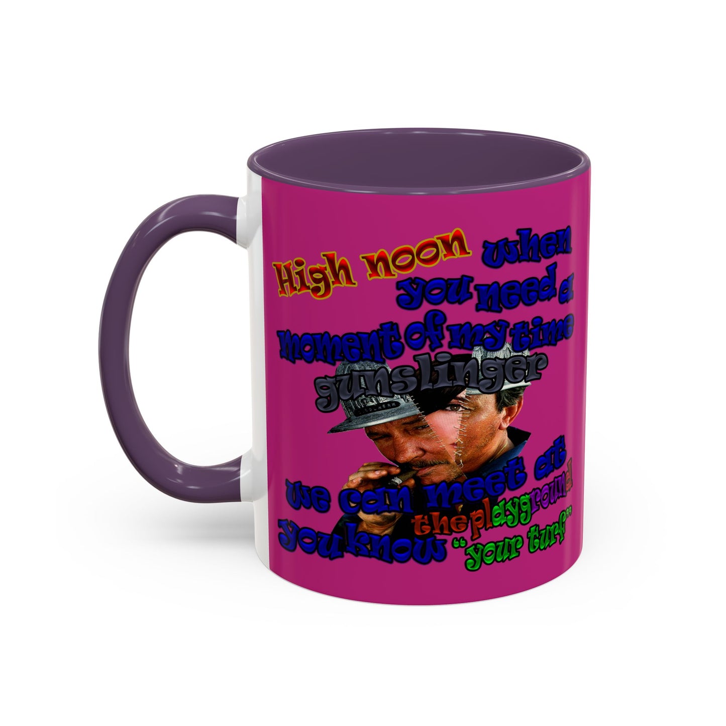 high noon - Accent Mug (pink)
