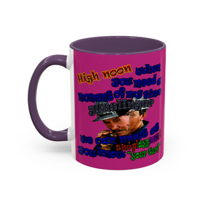 high noon - Accent Mug (pink)