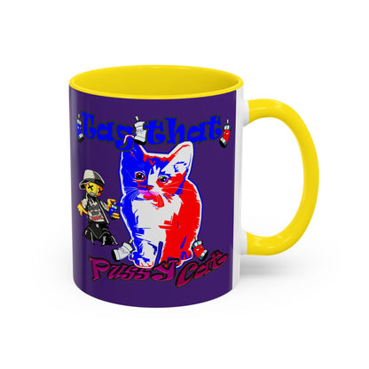 tag that - Accent Mug (purple)