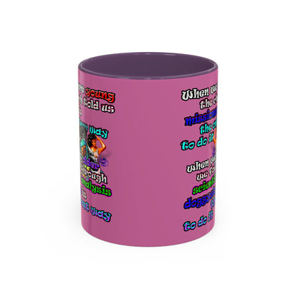 doggystyle - Accent Mug (light pink)