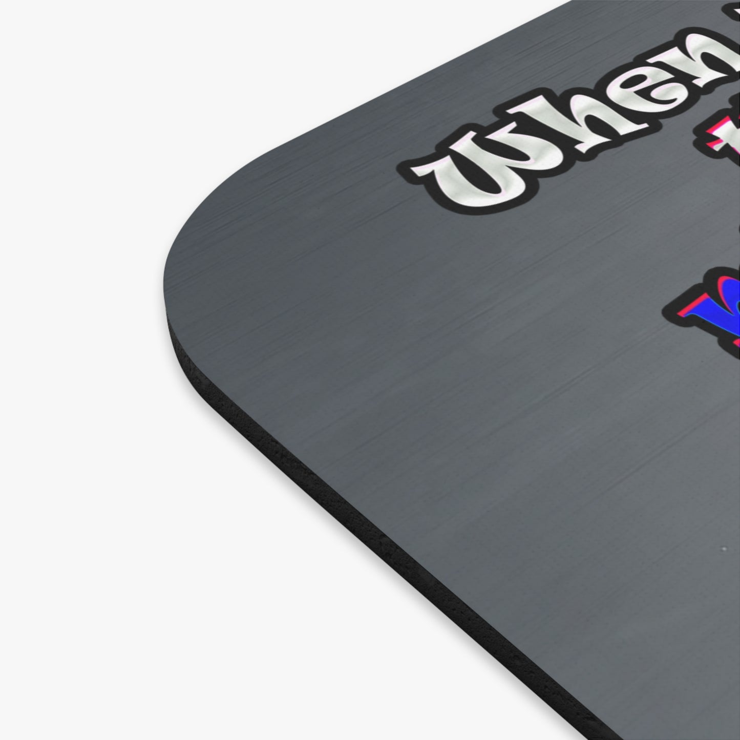doggystyle - Mouse Pad (Rectangle) (grey-light grey)