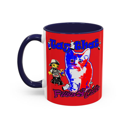 tag that - Accent Mug (red)