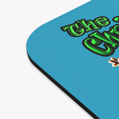 christmas spirits of boston - Mouse Pad (Rectangle) (turquoise)