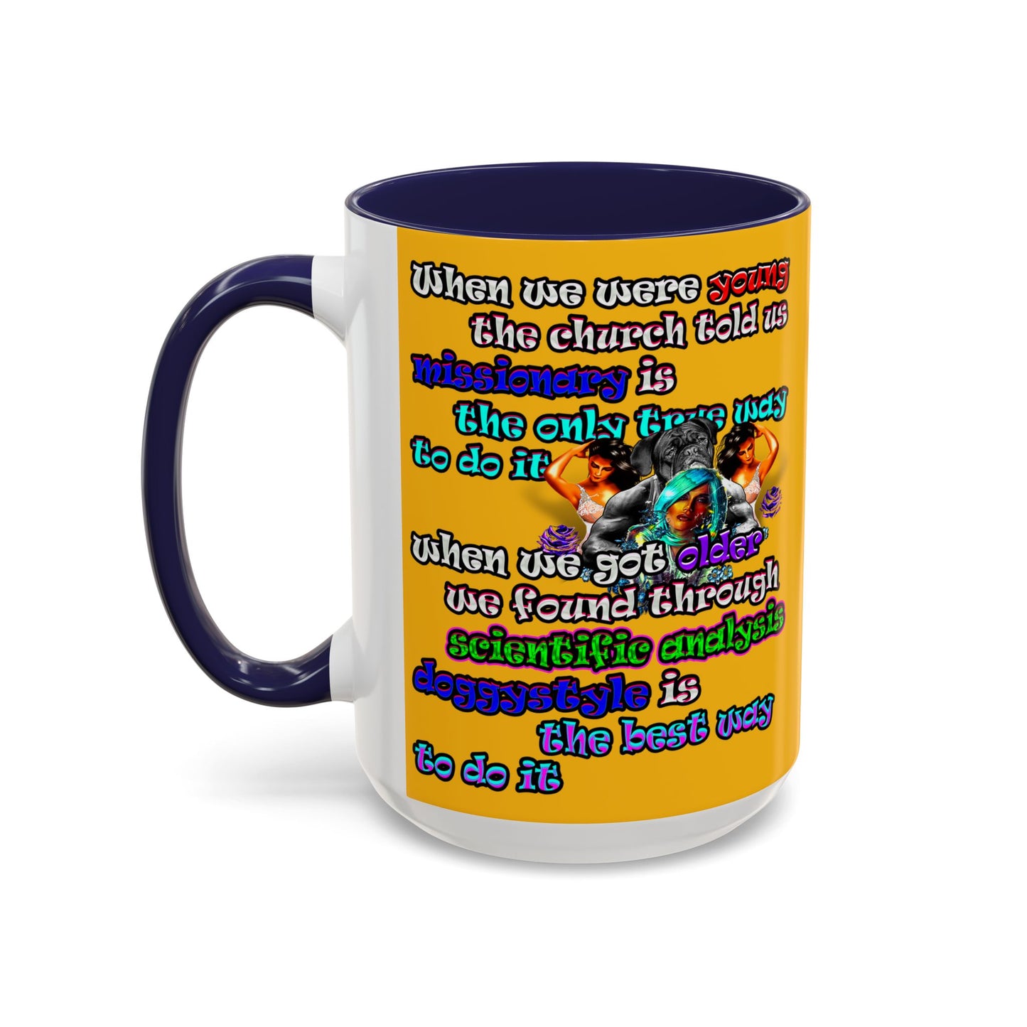 doggystyle - Accent Mug (yellow)