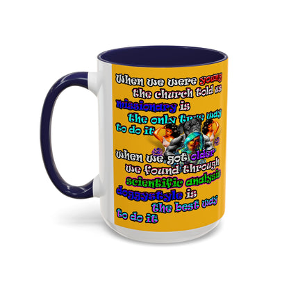 doggystyle - Accent Mug (yellow)