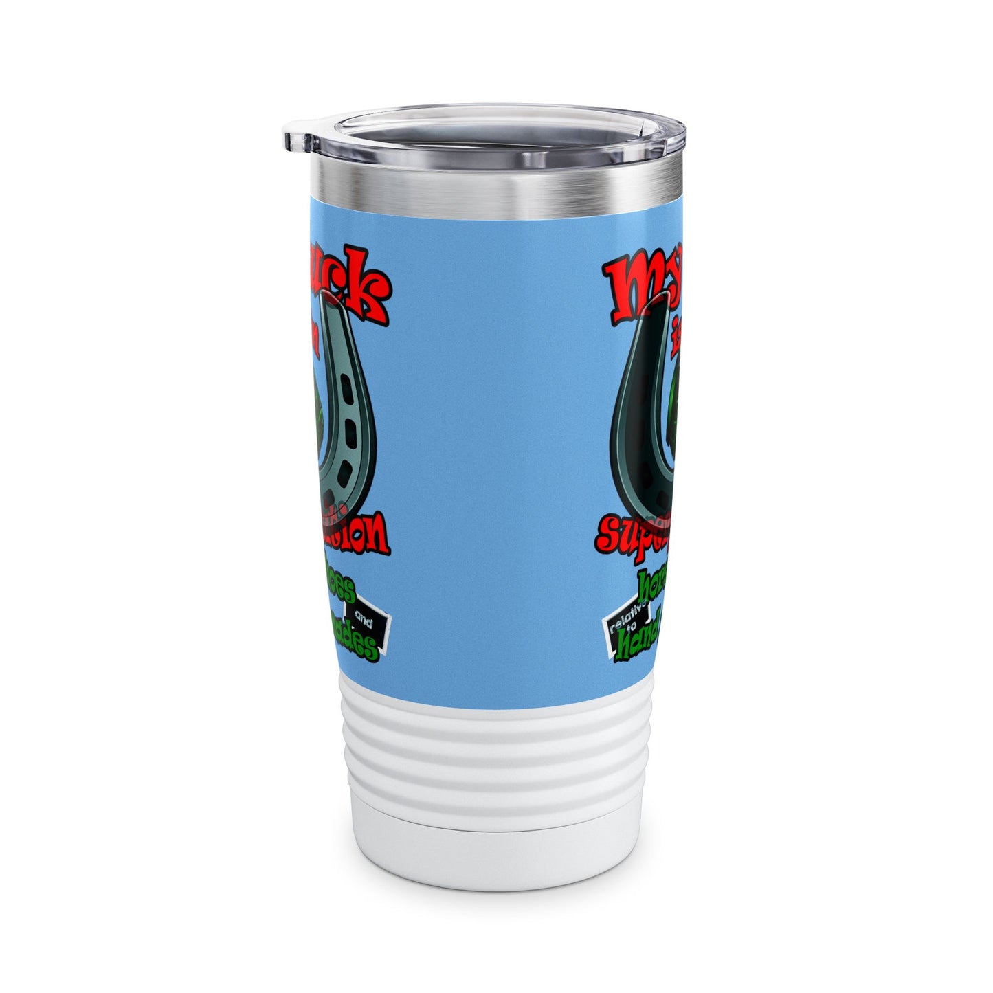 my luck - Ringneck Tumbler, 20oz (light blue)