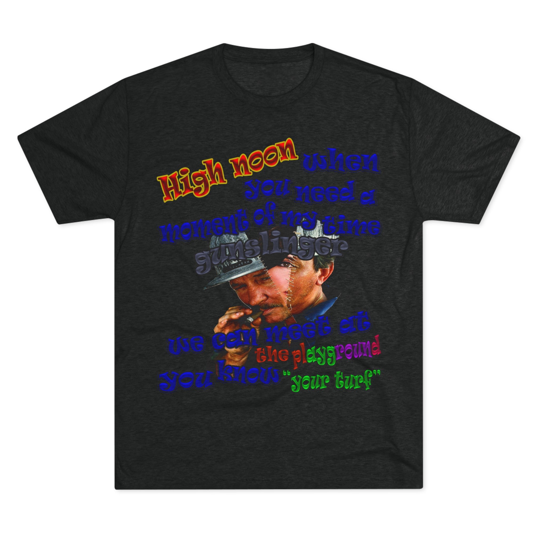 high noon - Unisex Tri-Blend Crew Tee