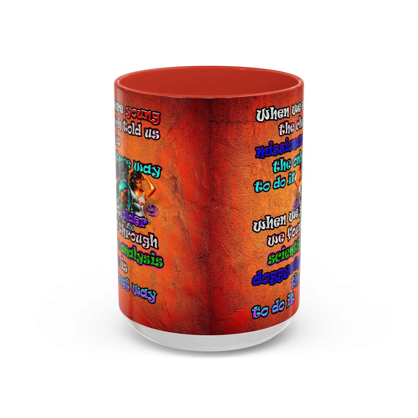 doggystyle - Accent Mug (burnt orange)
