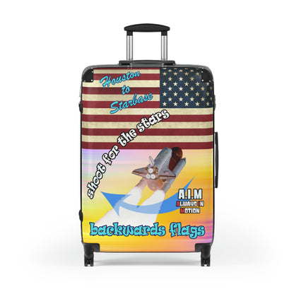 shoot for the stars - Suitcase (color blur)