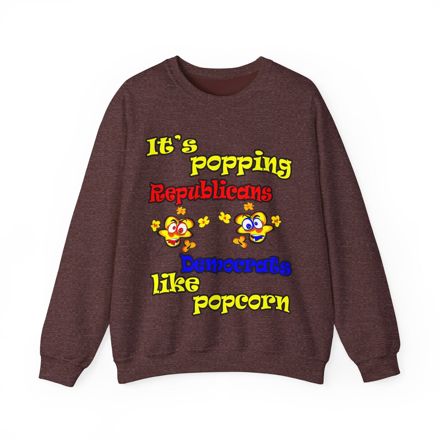 popping like popcorn - Unisex Heavy Blend™ Crewneck Sweatshirt