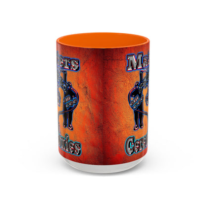 em cee squared - Accent Mug (burnt orange)