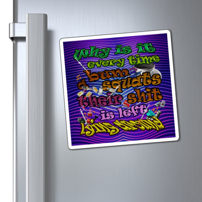the bum's shit - Magnets - (purple wave)
