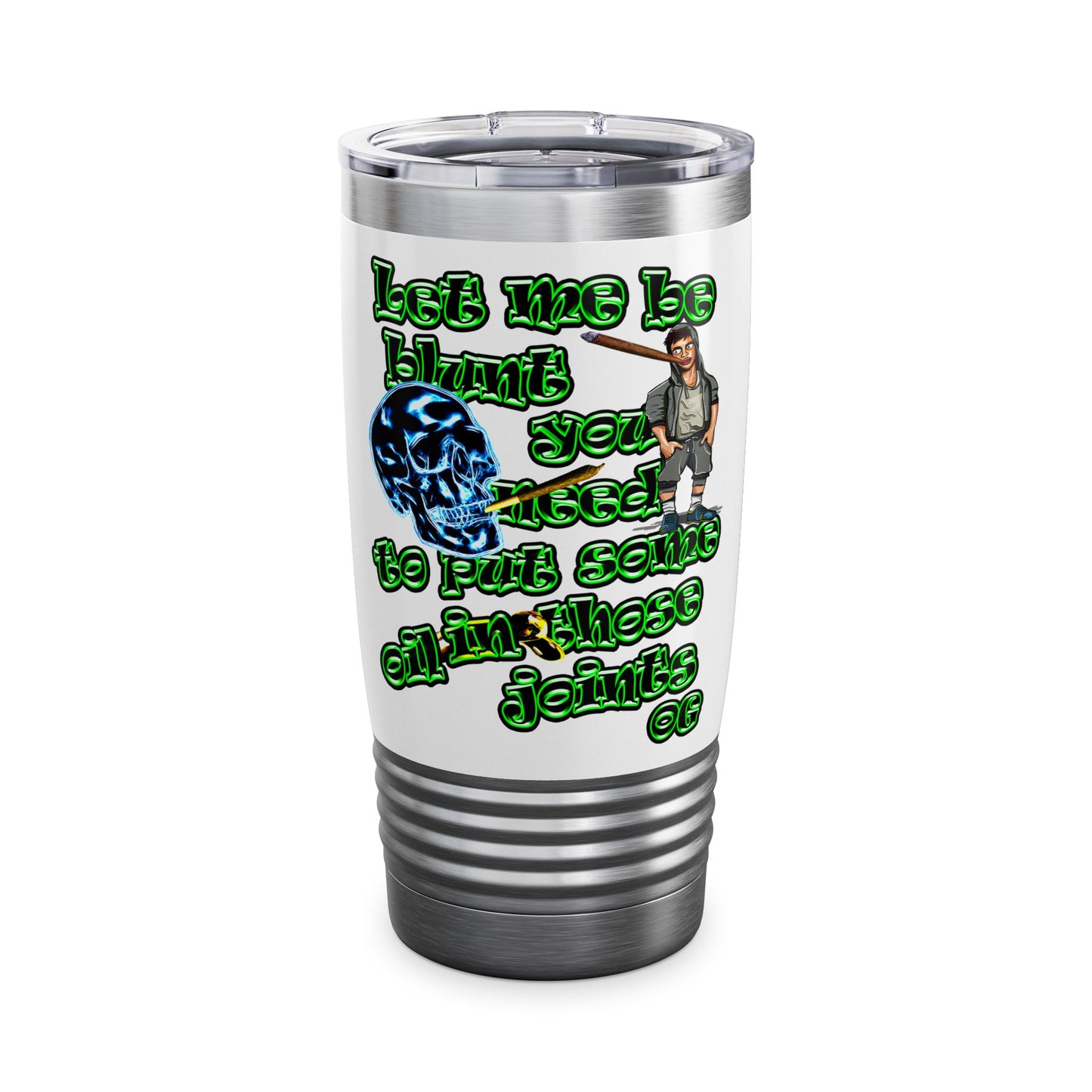 og - Ringneck Tumbler, 20oz (white)