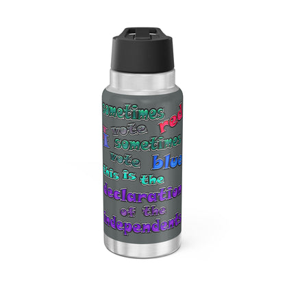 declaration of the independents - Gator Tumbler, 32oz (dark grey)