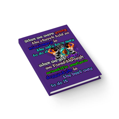 doggystyle - journal-blank (purple)