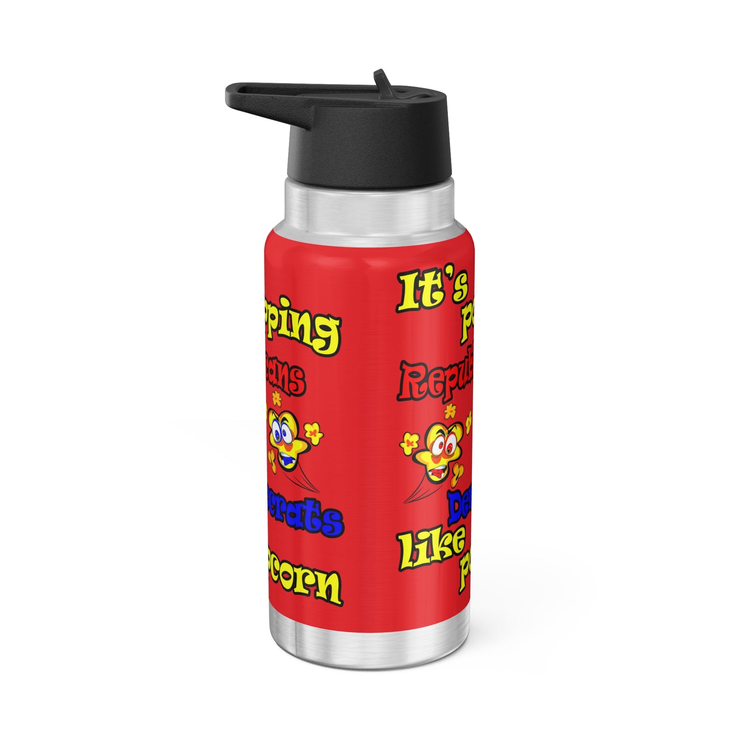 popping like popcorn - Gator Tumbler, 32oz (red)