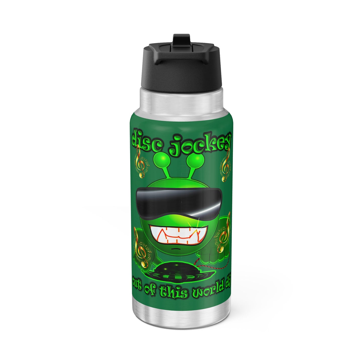 disc jockey - Gator Tumbler, 32oz (dark green)