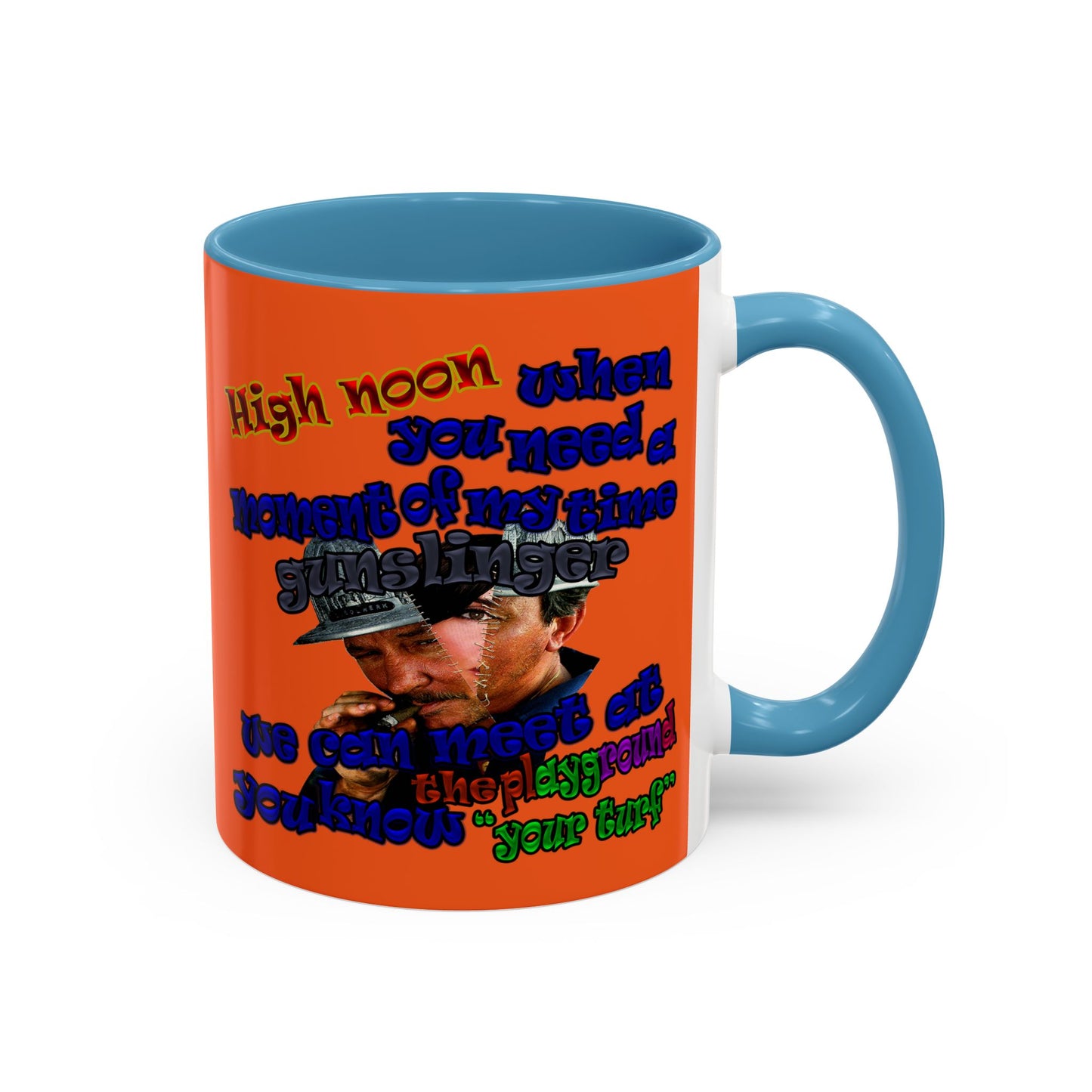 high noon - Accent Mug (orange)