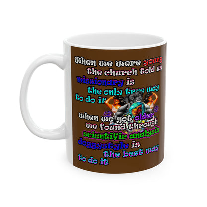 doggystyle - White Mug (brown)