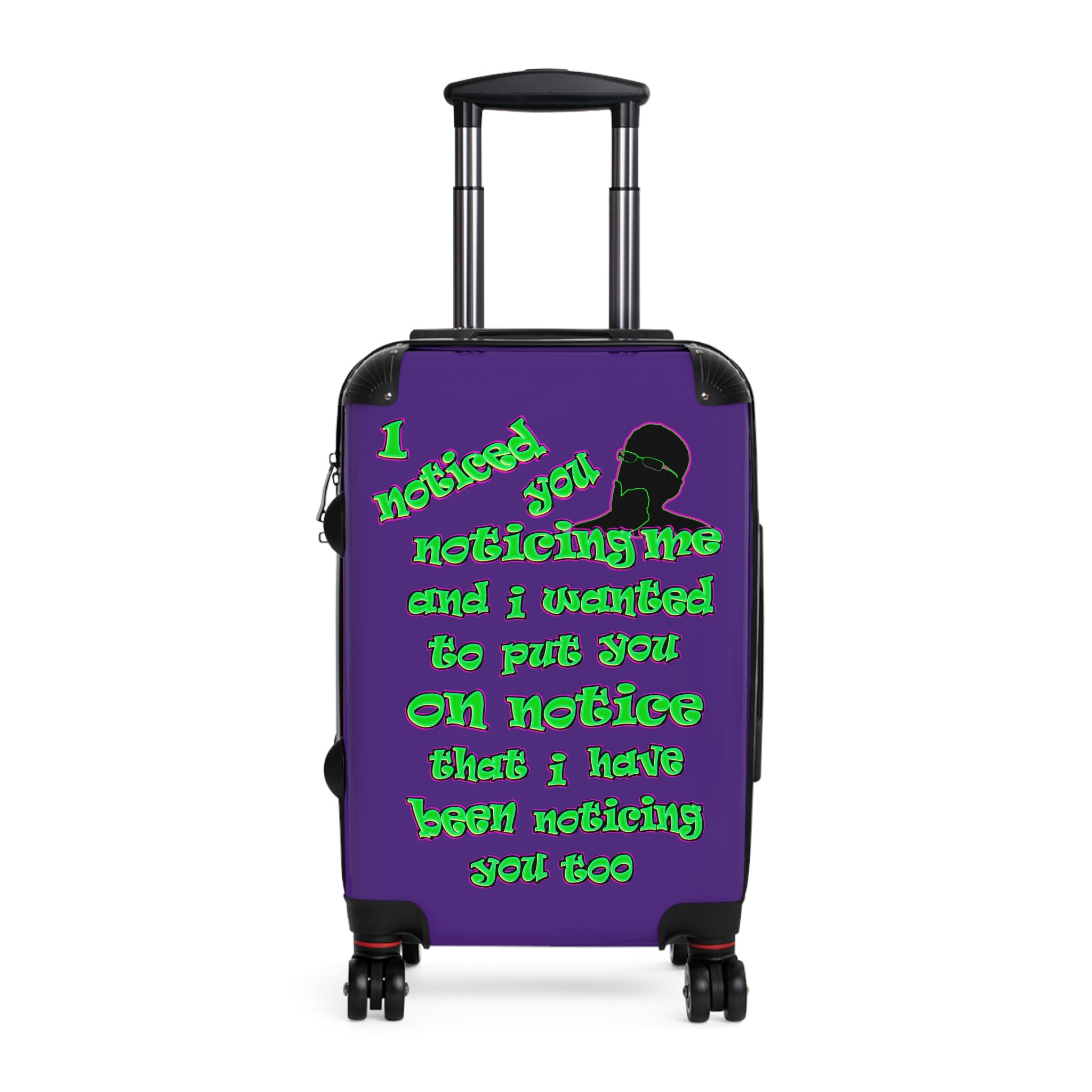 noticed you noticing - Suitcase (purple)