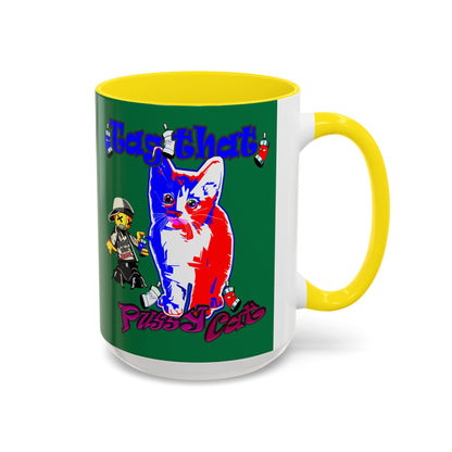 tag that - Accent Mug (dark green)