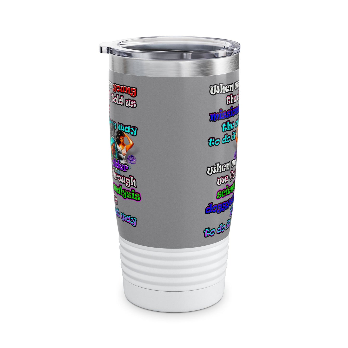 doggystyle - Ringneck Tumbler, 20oz (grey)