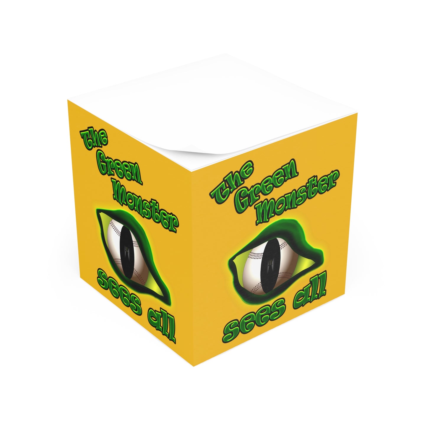 green monster - note cube (yellow)