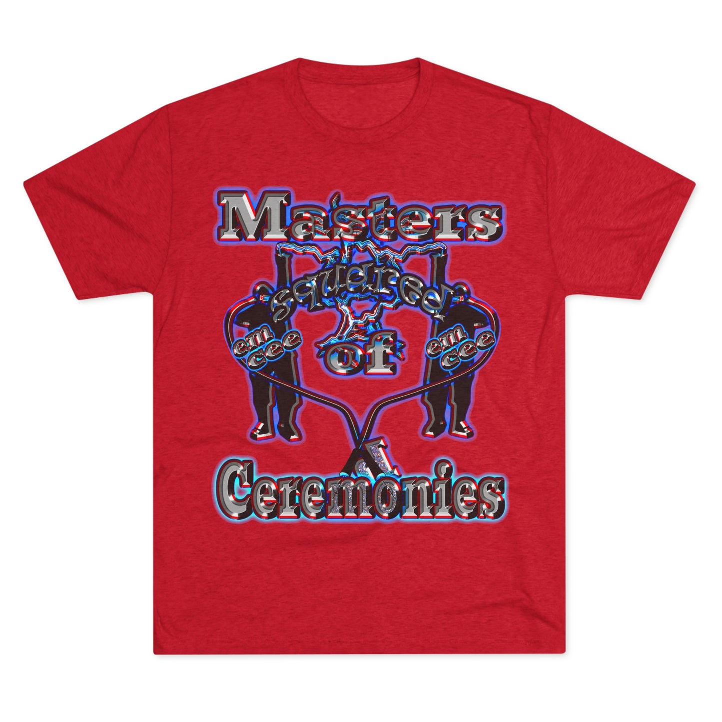em cee squared - Unisex Tri-Blend Crew Tee