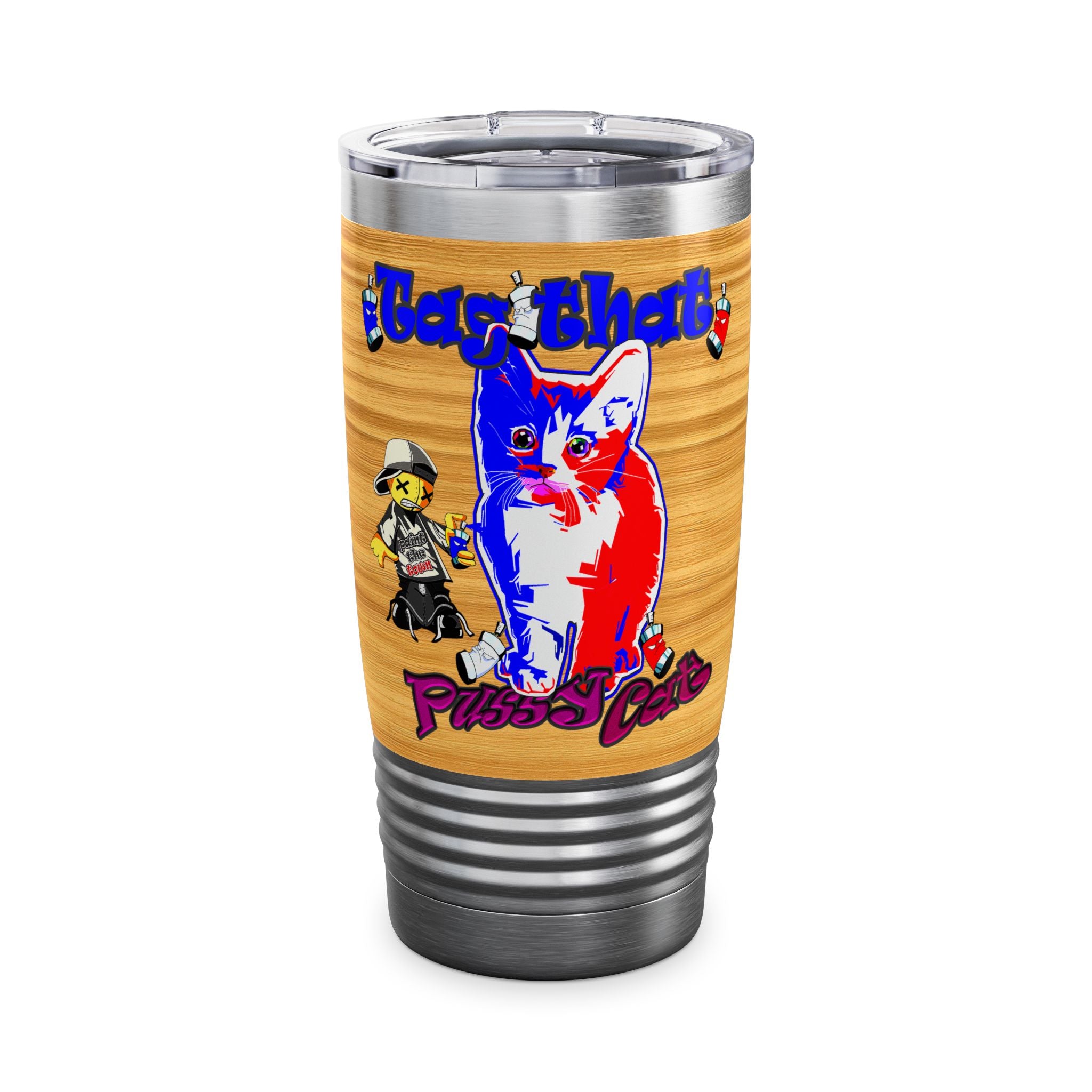 tag that - Ringneck Tumbler, 20oz (butterscotch wood finish)
