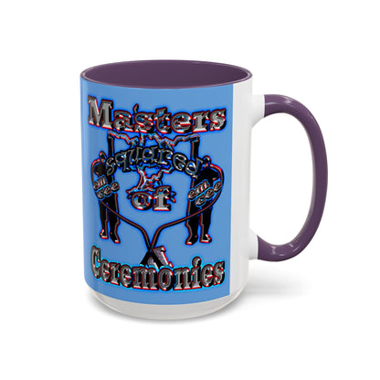 em cee squared - Accent Mug (light blue)