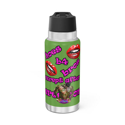 hoes b4 bros - Gator Tumbler, 32oz (green)