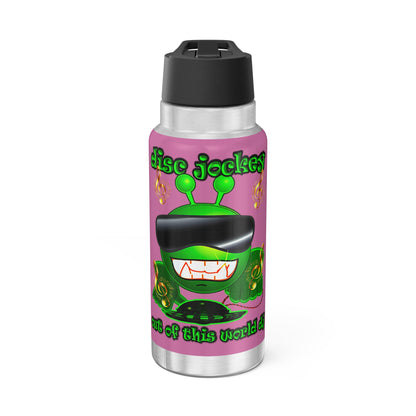 disc jockey - Gator Tumbler, 32oz (light pink)