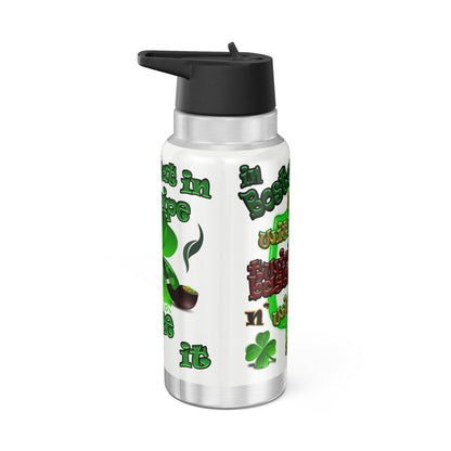 celtics logo - Gator Tumbler, 32oz (white)
