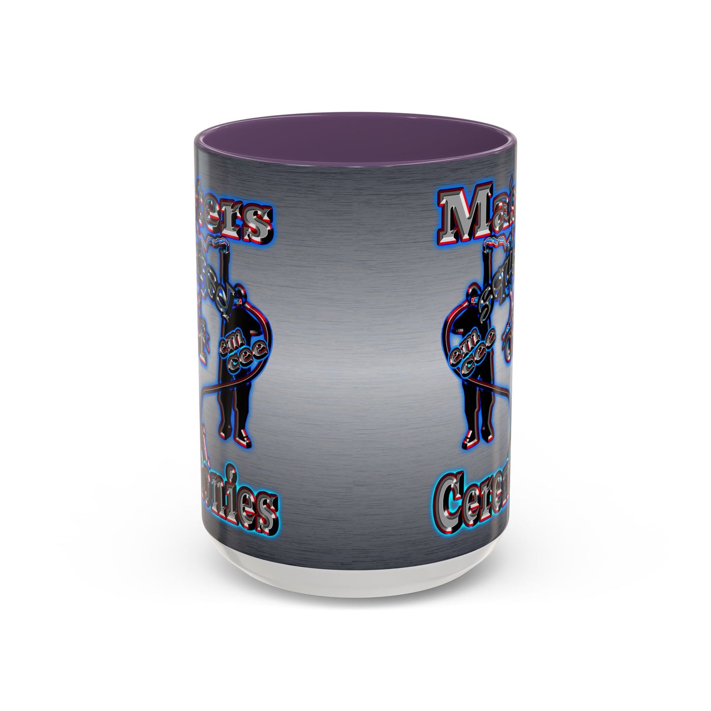 em cee squared - Accent Mug (brushed nickel)