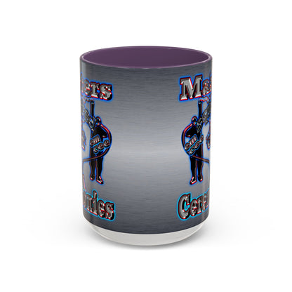 em cee squared - Accent Mug (brushed nickel)