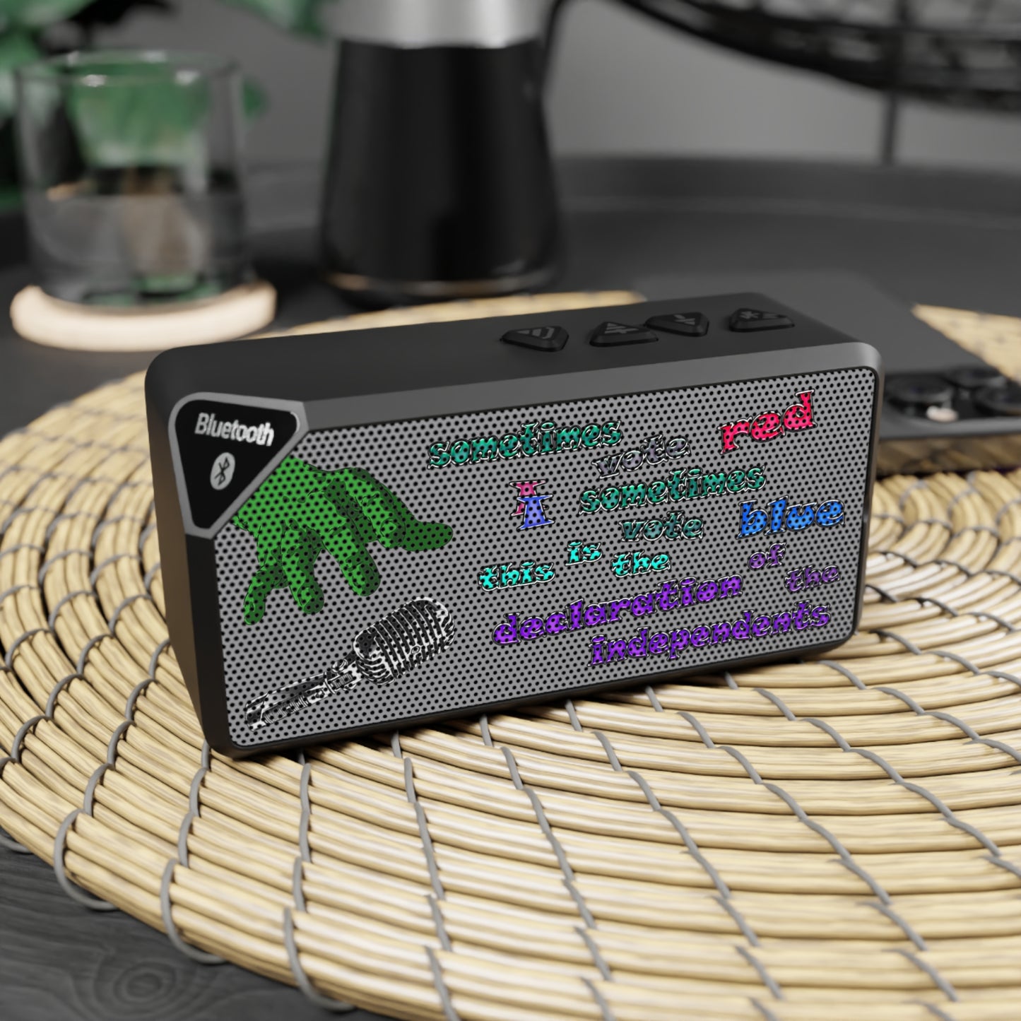 declaration of the independents - Jabba Bluetooth Speaker (grey)